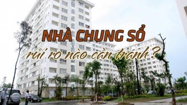 Nhà chung sổ rủi ro nào cần tránh?