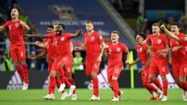 Phá “lời nguyền” thất bại trên chấm 11m, tuyển Anh giành vé vào tứ kết World Cup 2018