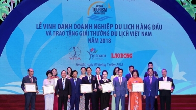 85 doanh nghiệp nhận Giải thưởng Du lịch Việt Nam 2018