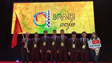 Toàn bộ thí sinh VN đoạt huy chương Olympic Toán quốc tế 2018