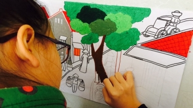 Hiện thực hóa con đường bích họa “Vì một Việt Nam xanh”