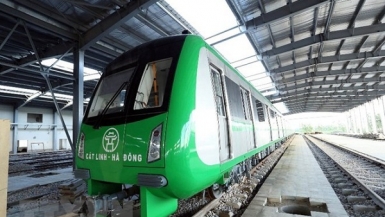 Đóng điện toàn tuyến đường sắt đô thị Cát Linh – Hà Đông