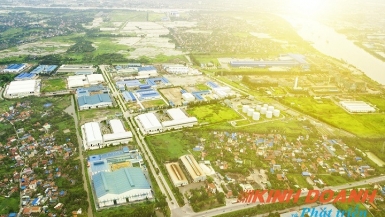 Ưu việt của khu công nghiệp xanh nhìn từ Nam Cầu Kiền