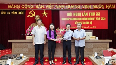 Vĩnh Phúc: Phó Chủ tịch UBND tỉnh Lê Duy Thành được bầu giữ chức Phó Bí thư Tỉnh ủy