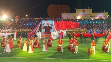 Khai mạc Đại hội Thể dục, Thể thao huyện Yên Lạc (Vĩnh Phúc) lần thứ VI năm 2022