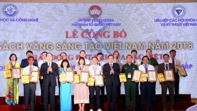 Công bố Sách vàng Sáng tạo Việt Nam 2018