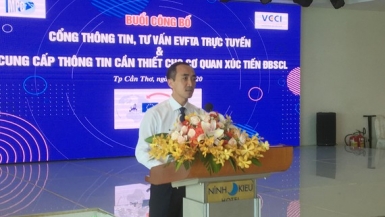 VCCI Cần Thơ ra mắt Cổng thông tin, tư vấn trực tuyến dành về EVFTA