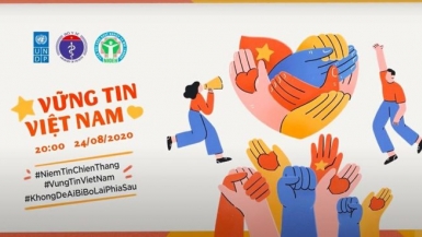 Bộ Y tế ra mắt MV ca nhạc ‘Vững tin Việt Nam’ tuyên truyền phòng dịch COVID-19