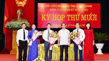 Tuyên Quang bầu Chủ tịch và Phó Chủ tịch nhiệm kỳ 2016-2021