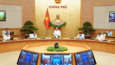 Thủ tướng chủ trì phiên họp Chính phủ thường kỳ tháng 8