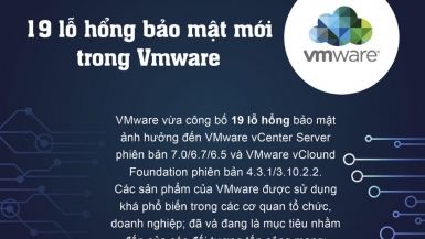 19 lỗ hổng bảo mật mới trong VMware