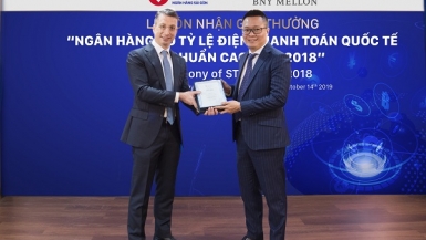 SCB nhận giải thưởng thanh toán quốc tế