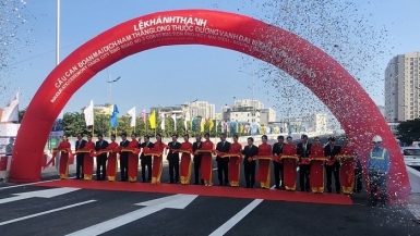 Dự án đường trên cao hơn 5.000 tỷ đồng của Hà Nội chính thức thông xe