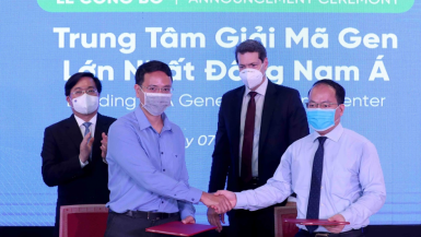 Thành lập Trung tâm giải mã gen lớn nhất Đông Nam Á tại Việt Nam