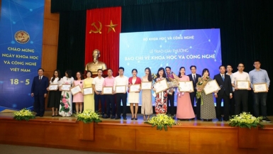 18 tác phẩm đoạt Giải thưởng báo chí về khoa học và công nghệ năm 2020