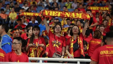 12.000 khán giả sẽ được vào sân Mỹ Đình cổ vũ cho đội tuyển Việt Nam