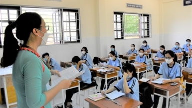 Đề xuất học sinh TP Hồ Chí Minh ở địa bàn dịch cấp 1, 2 học trực tiếp