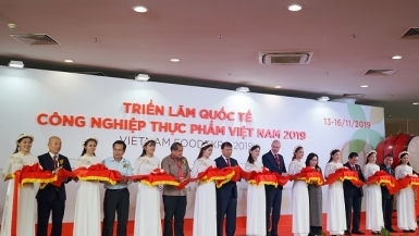 Tân Hiệp Phát tham gia gian hàng Thương hiệu quốc gia Việt Nam tại triển lãm Vietnam Foodexpo 2019