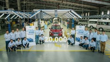Ford Việt Nam xuất xưởng chiếc xe Ford EcoSport thứ 20.000