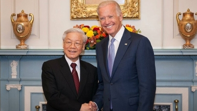 Lãnh đạo Việt Nam chúc mừng ông Joe Biden đắc cử Tổng thống Mỹ