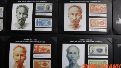 Chân dung Chủ tịch Hồ Chí Minh: Bảo chứng cho tiền giấy Việt Nam