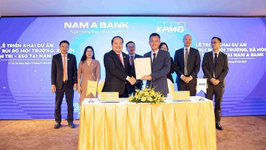 Nam A Bank triển khai dự án quản lý rủi ro môi trường, xã hội và quản trị - ESG