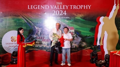 Giải gôn The Legend Valley Trophy 2024 tổ chức thành công trên sân gôn đẳng cấp quốc tế đầu tiên tại tỉnh Hà Nam