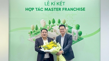 Vasia hợp tác đầu tư trạm sạc nhượng quyền V-GREEN tại Bắc Ninh