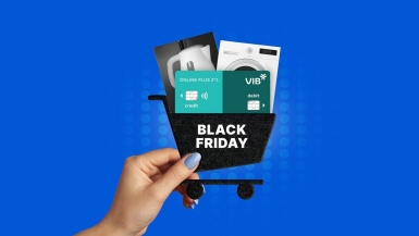 Bí quyết 'săn sale' Black Friday cả khi lương chưa về với thẻ tín dụng VIB