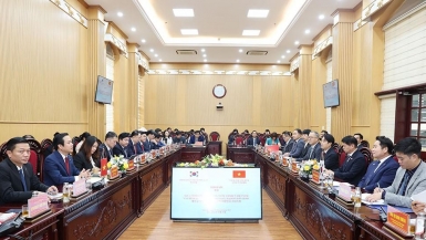 Thắt chặt quan hệ hợp tác Ninh Bình - Asan sau khi Ninh Bình sáp nhập đơn vị hành chính