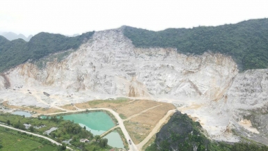 Ninh Bình: Đề nghị truy thu hơn 6 tỷ đồng từ doanh nghiệp khai thác trái phép đá vôi