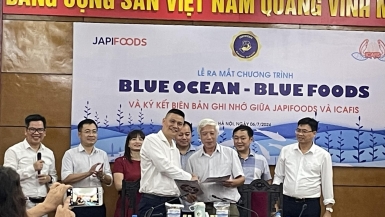 Ra mắt chương trình “Blue Ocean - Blue Foods” - Hành trình xây dựng bể chứa carbon ngành thủy sản