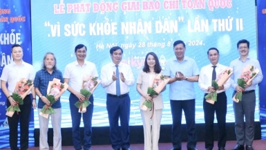 Phát động Giải Báo chí toàn quốc 'Vì sức khỏe Nhân dân' lần thứ II năm 2024