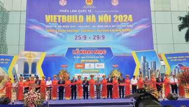 Khai mạc Triển lãm quốc tế Xây dựng Vietbuild Hà Nội 2024 lần thứ 3