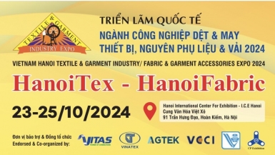 Triển lãm quốc tế Ngành công nghiệp Dệt & May - Thiết Bị, Nguyên phụ liệu & Vải 2024: Cơ hội gặp gỡ hơn 10.000 khách tham quan thương mại và nhà mua hàng tiềm năng