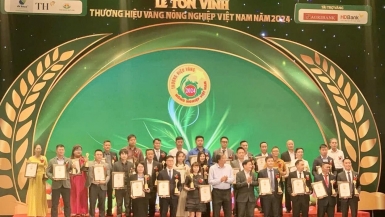 Tôn vinh 88 Thương hiệu Vàng nông nghiệp Việt Nam năm 2024