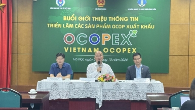 Sắp diễn ra Triển lãm các sản phẩm OCOP xuất khẩu (VIETNAM OCOPEX)