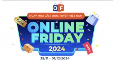 60 giờ săn khuyến mãi toàn quốc: Online Friday 2024 đang đến gần