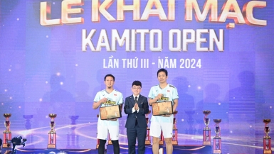 Khai mạc Giải cầu lông Kamito Open năm 2024