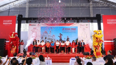 Giải Marathon quốc tế TP.HCM Techcombank mùa thứ 7 khai mạc với số lượng vận động viên tham gia kỷ lục