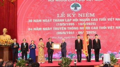 Hội Người cao tuổi Việt Nam kỷ niệm 30 năm Ngày thành lập
