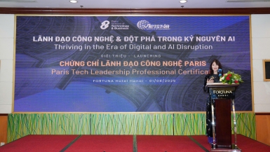 Trường Kinh doanh & Công nghệ Paris hợp tác chiến lược cùng Viện Quản lý Vietstar tiên phong đào tạo lãnh đạo công nghệ trong kỷ nguyên AI