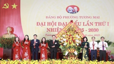 Phường Tương Mai: Xây dựng chính quyền số, thúc đẩy phát triển kinh tế - xã hội