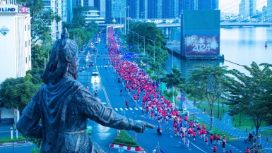 Giải Marathon quốc tế TP. Hồ Chí Minh Techcombank mùa thứ 8 - Giải chạy biểu trưng với bước chạy “Vì một Việt Nam vượt trội”