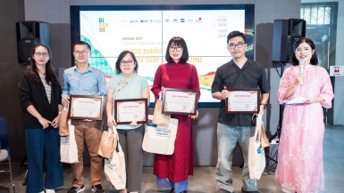 Trao giải Cuộc thi thiết kế sản phẩm văn hoá “Theo bước di sản cộng đồng”