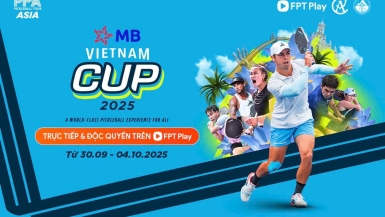 MB trở thành Nhà tài trợ Danh xưng Giải PPA Tour Asia MB Vietnam Cup 2025