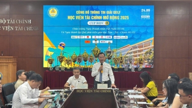Giải Golf Học viện Tài chính mở rộng năm 2025 - Cup BIDV