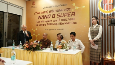 Chuyển giao công nghệ Nano B-Supper: Bước tiến mới trong lĩnh vực y sinh học Việt Nam