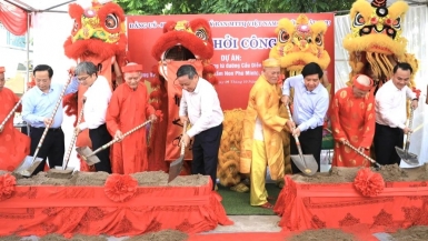 Phường Tây Tựu, Hà Nội: Gắn biển công trình, khởi công dự án giao thông trọng điểm chào mừng 71 năm Ngày giải phóng Thủ đô