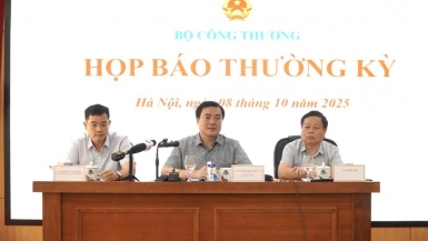 Bộ Công Thương họp báo thường kỳ Quý III/2025